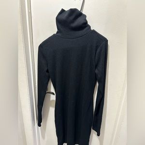 Turtleneck sweater dress